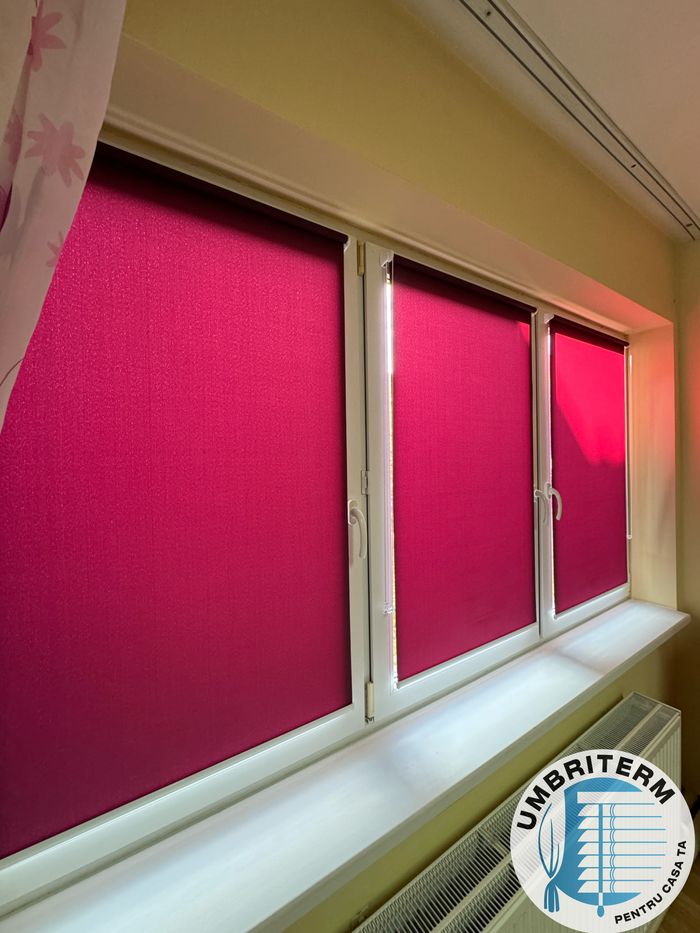 montare rolete textile semiopace